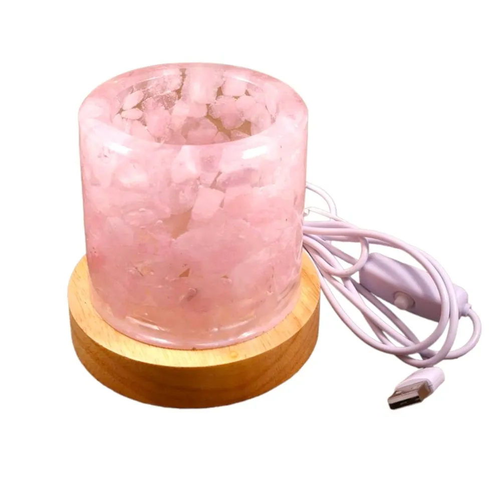 Rose Quartz Lamp