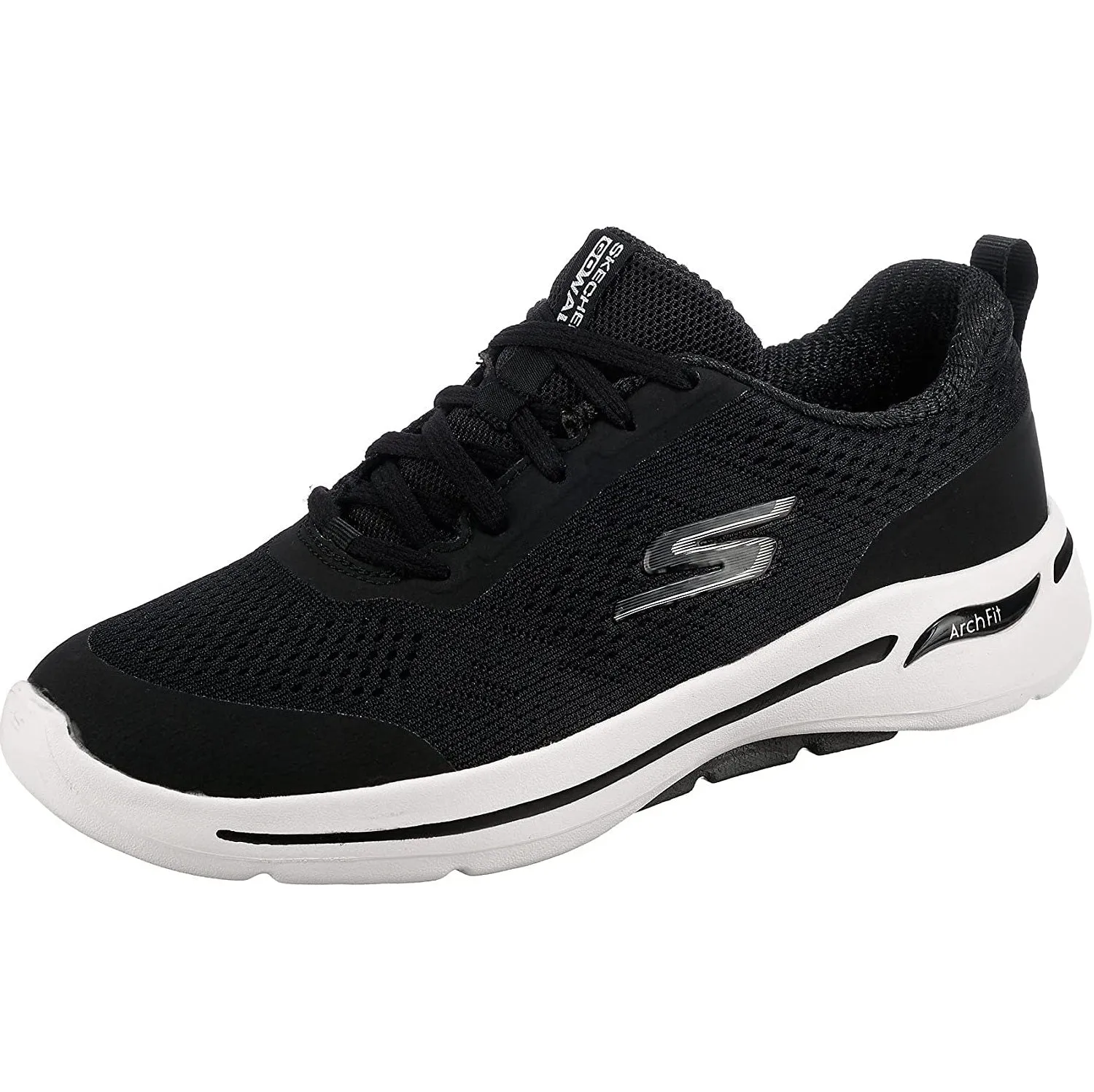 Scarpe sportive da Donna - SKECHERS Art. 124404BKW sneakers BLACK WHITE