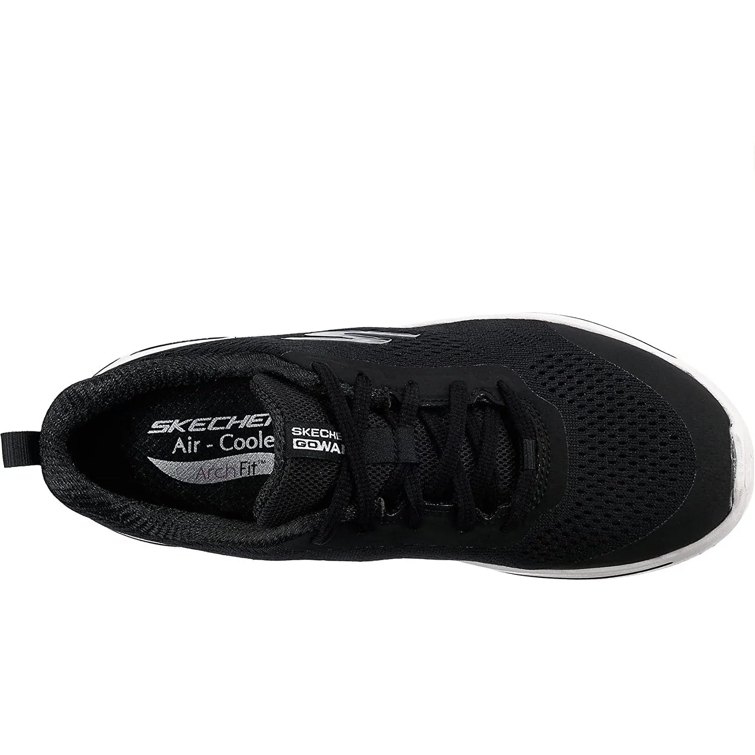 Scarpe sportive da Donna - SKECHERS Art. 124404BKW sneakers BLACK WHITE