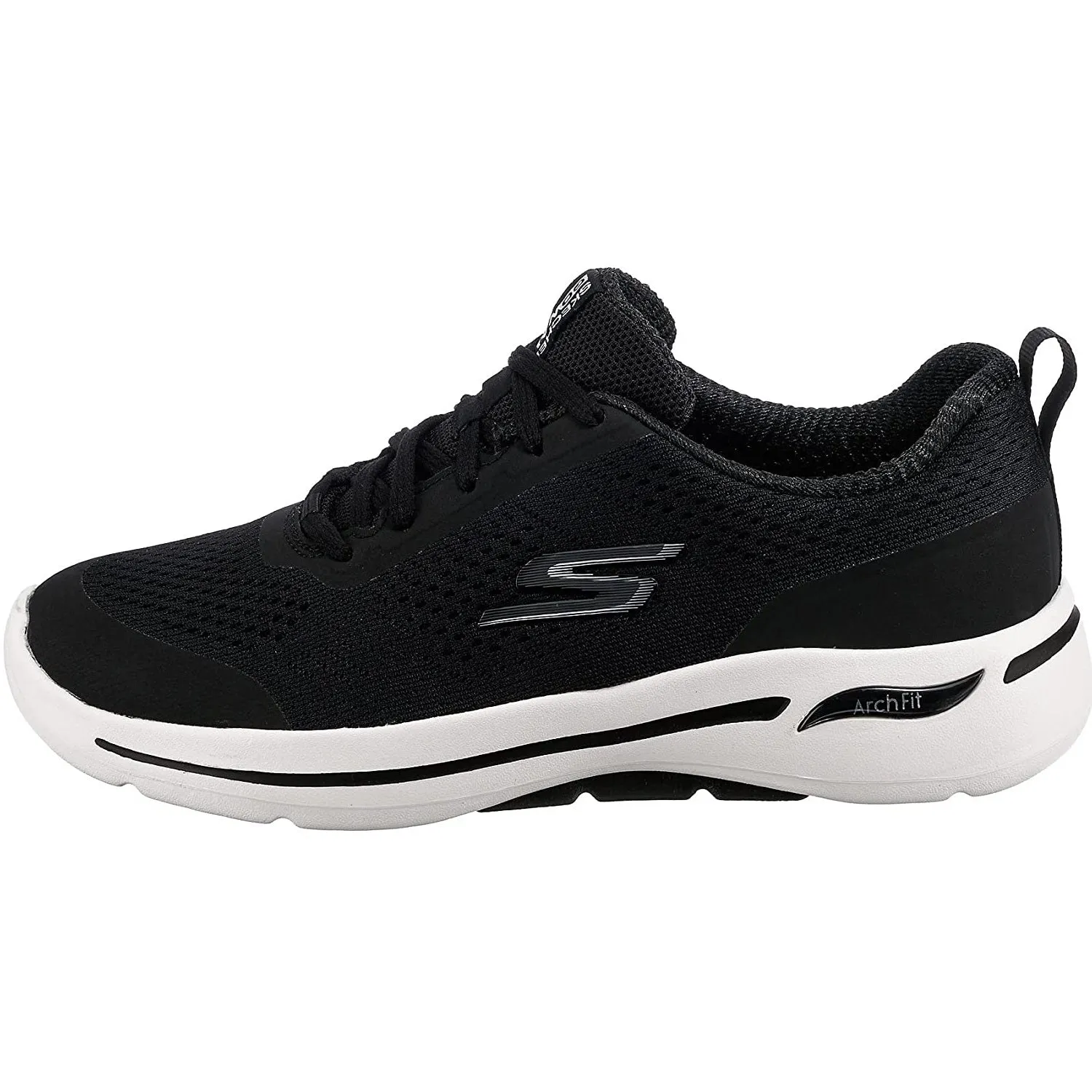 Scarpe sportive da Donna - SKECHERS Art. 124404BKW sneakers BLACK WHITE