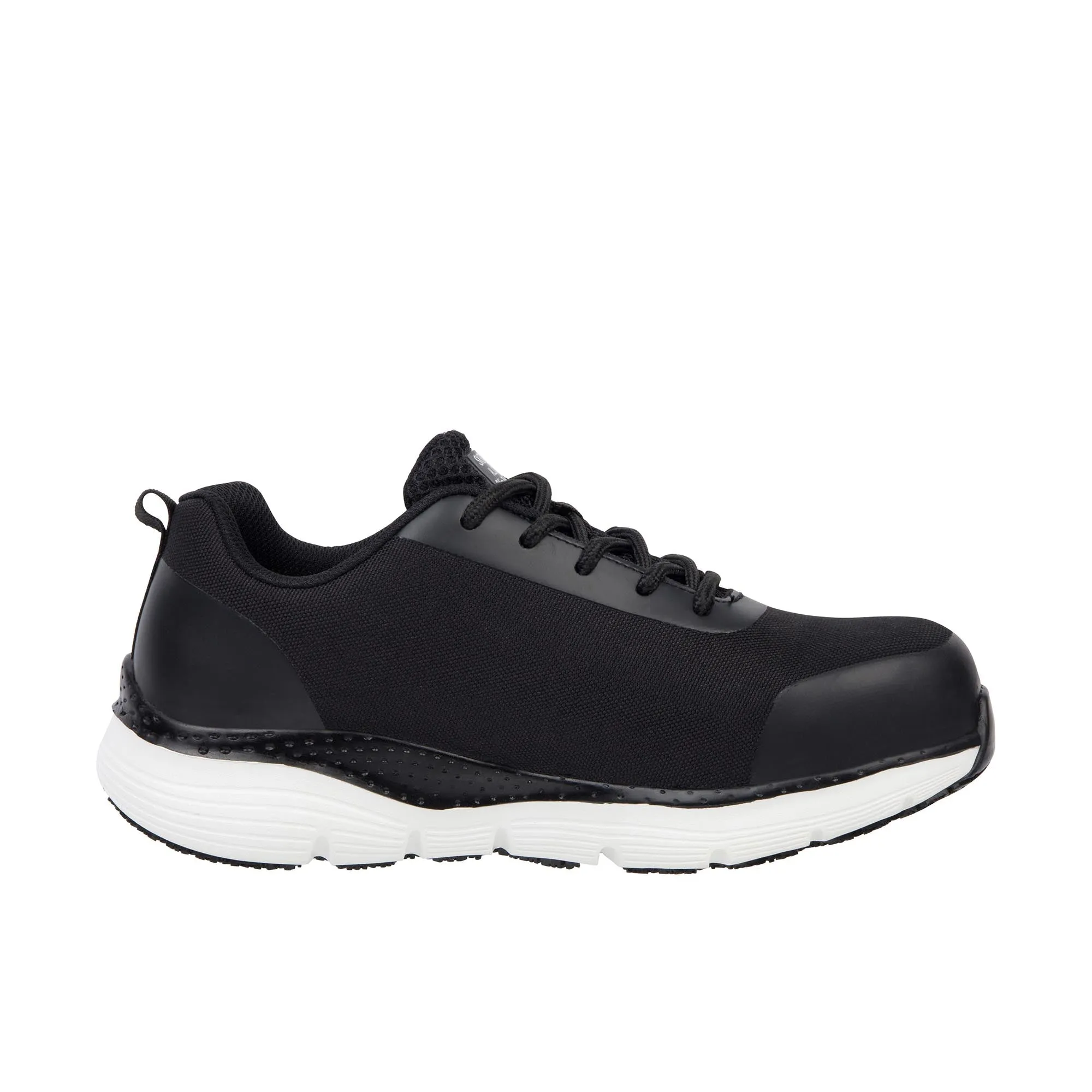 Skechers Arch Fit Ringstap Alloy Toe Black White