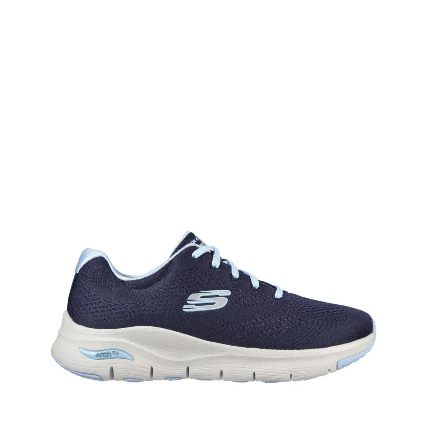 SKECHERS SNEAKERS ARCH FIT BIG APPEAL 149057 BLU-CELESTE