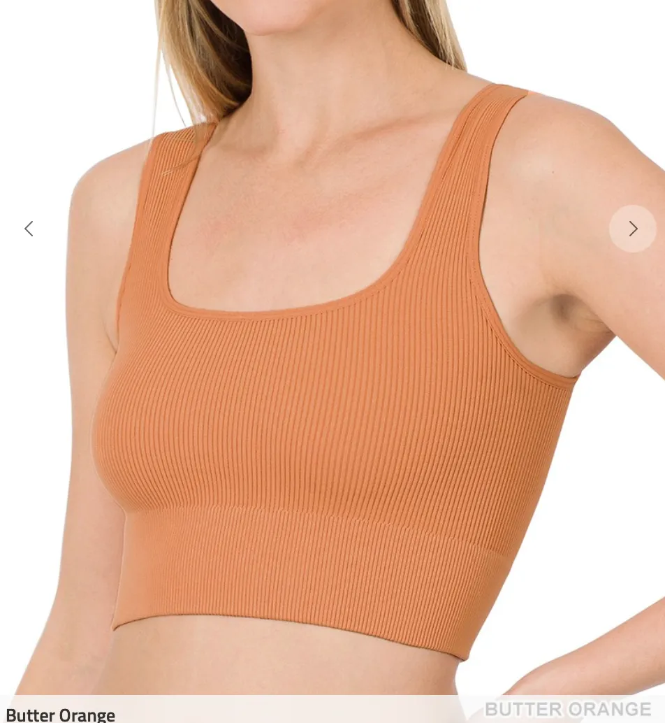 Square Top Tank/Bralette ( restock )