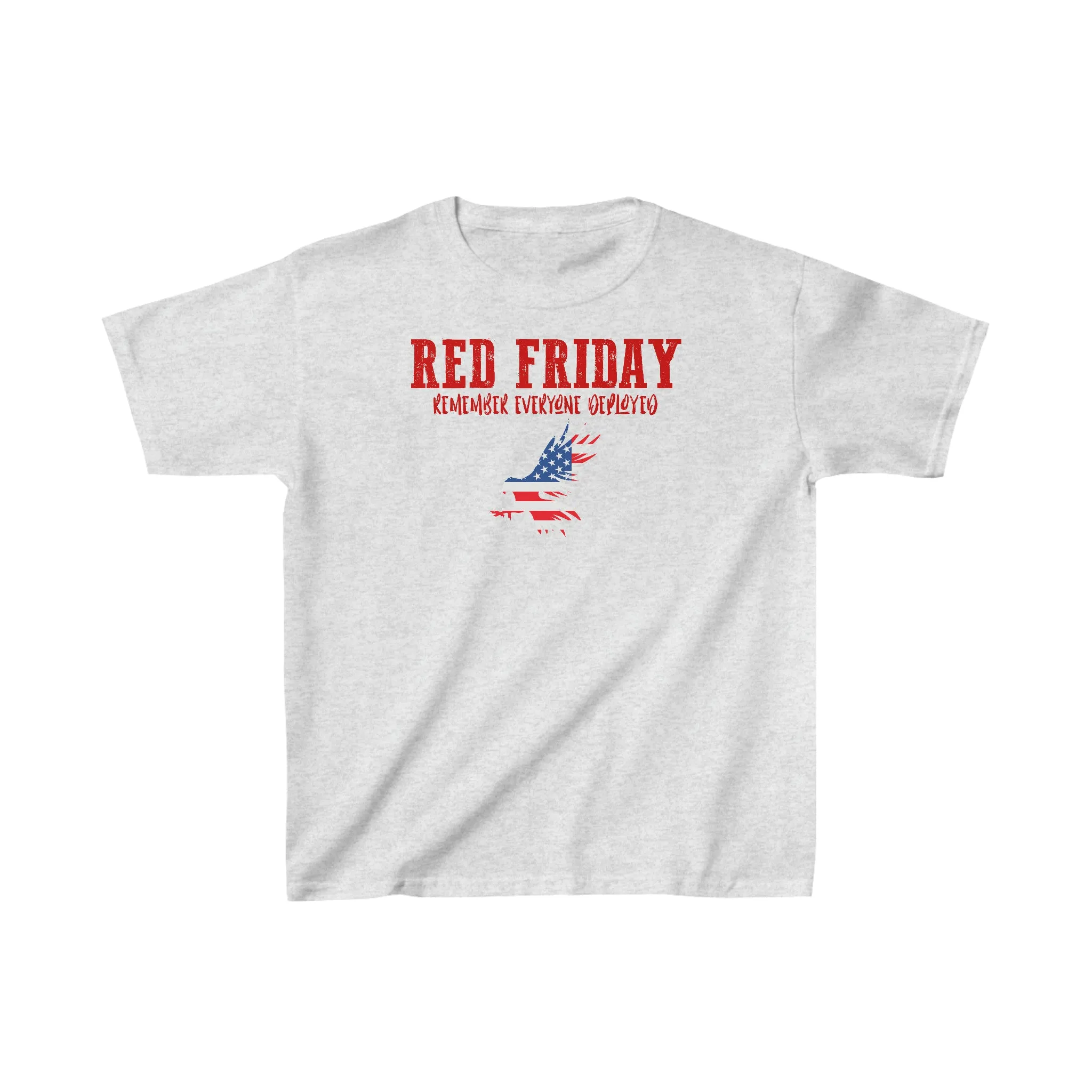 T-Shirt, Youth: R.E.D. Friday with American Flag Eagle