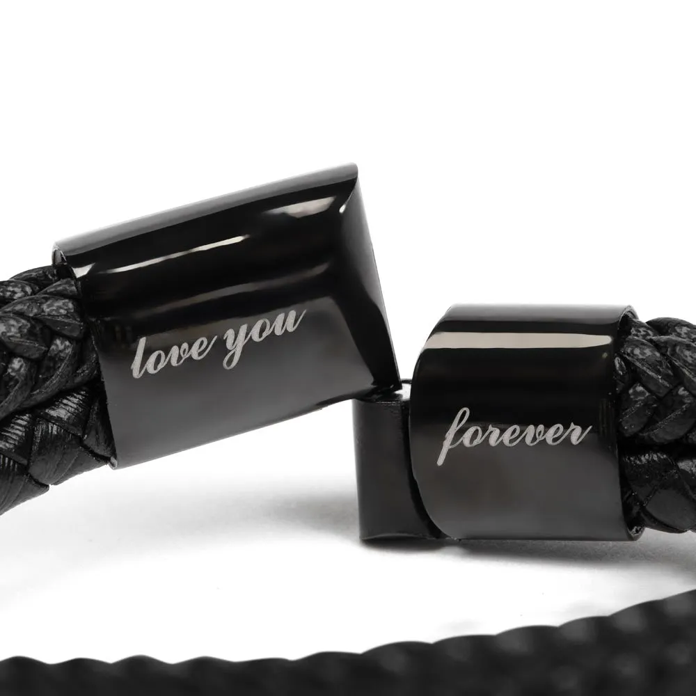 To My King, Together We Have It All, To Him From Her I Love You Men's Bracelet