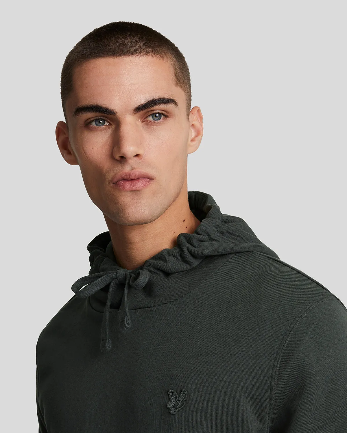 Tonal Eagle Pullover Hoodie