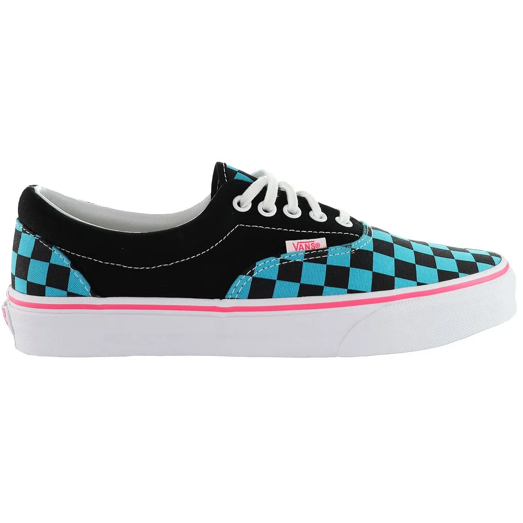 Vans Era Checkerboards Mens Blue Plimsolls