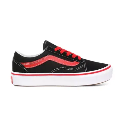 Vans Old Skool Comfycush VN0A4U334HJ1 POP black red boys sneakers