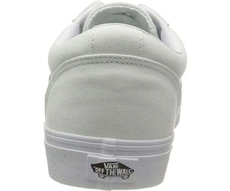 Vans unisex adult sneakers in white Ward VN0A38DM7HN1 canvas