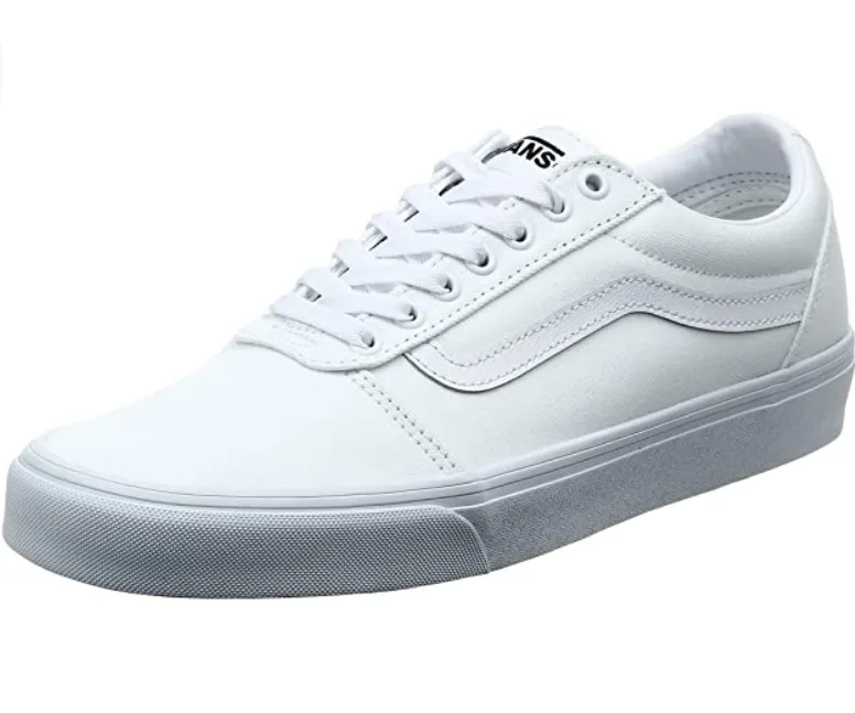 Vans unisex adult sneakers in white Ward VN0A38DM7HN1 canvas